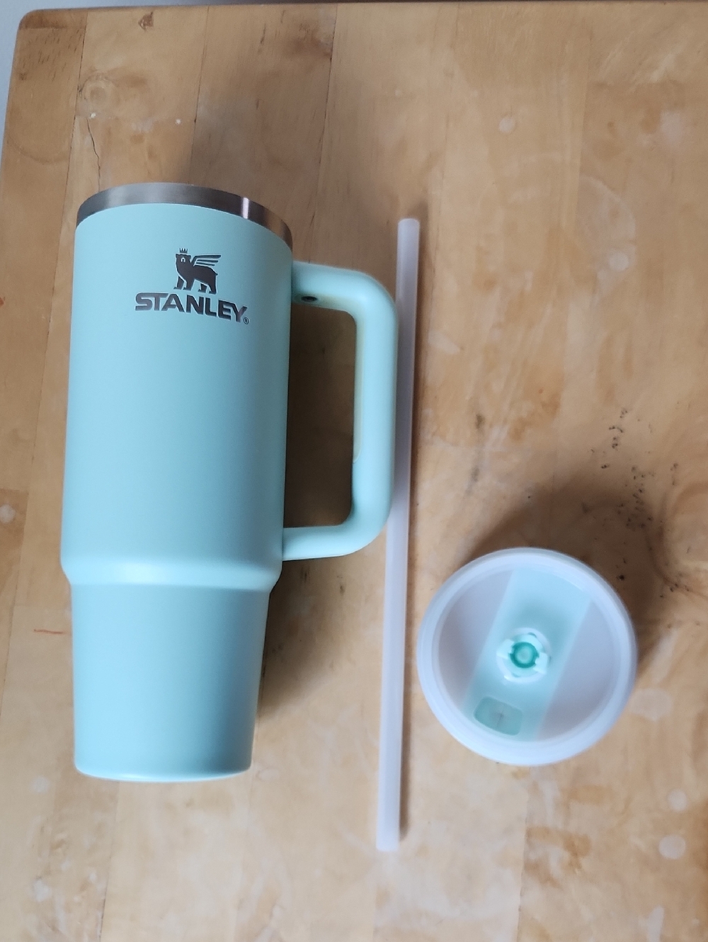 Stanley 30 oz Mint Green Stainless Steel Tumbler - Picture 6 of 10